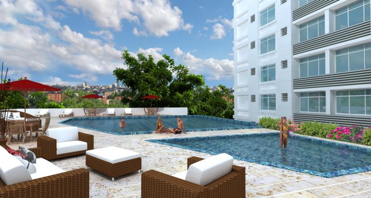 Torres de Montserrat, Pueblo Nuevo