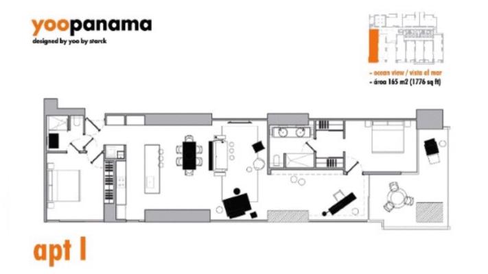 Yoo Panama, Apartamento en venta en Avenida Balboa | Yoo Panama -  P1921990