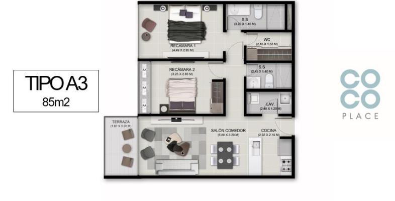 , Apartamento en venta en Coco del Mar | P2045652