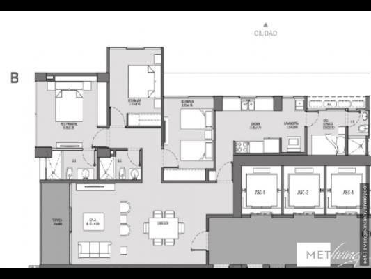 , Apartamento en venta en Bella Vista | P2124297