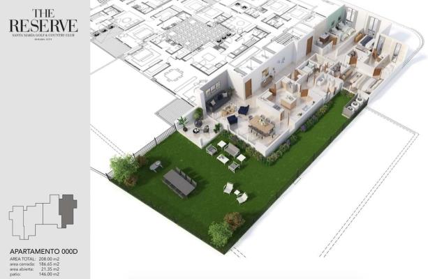 , Apartamento en venta en Santa Maria | P3740478