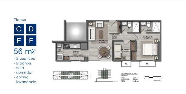 , Apartamento en venta en San Francisco | P3756431