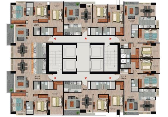 , Apartamento en alquiler en Obarrio | P4021409