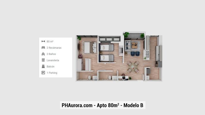 , Apartamento en venta en San Francisco | P4188212