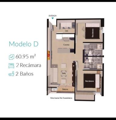 , Apartamento en alquiler en Pueblo Nuevo | P4223268