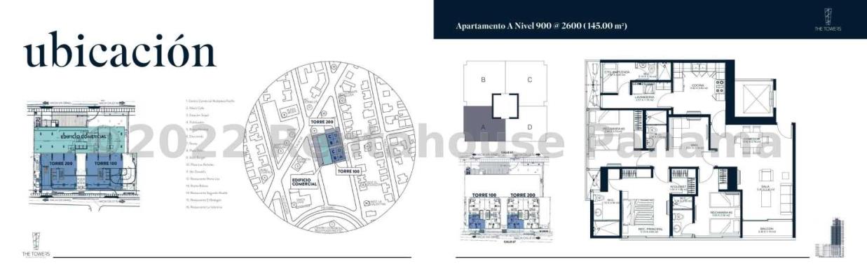 The Towers, Área Metropolitana