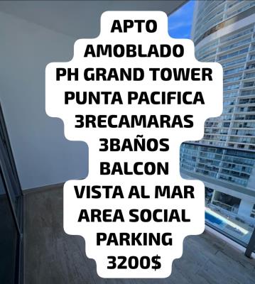 Grand Tower, Apartamento en alquiler en Punta Pacifica | Grand Tower -  P4429747