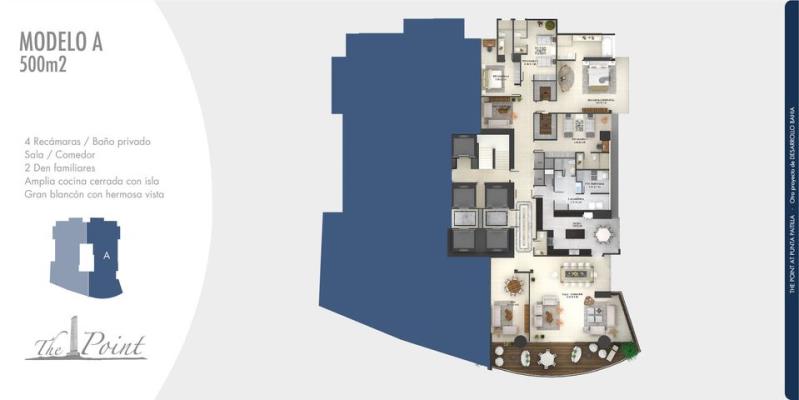 The Point - Punta Paitilla, apartamento